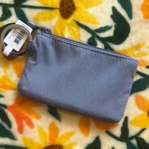 Vera Bradley Gray Zippered Pouch